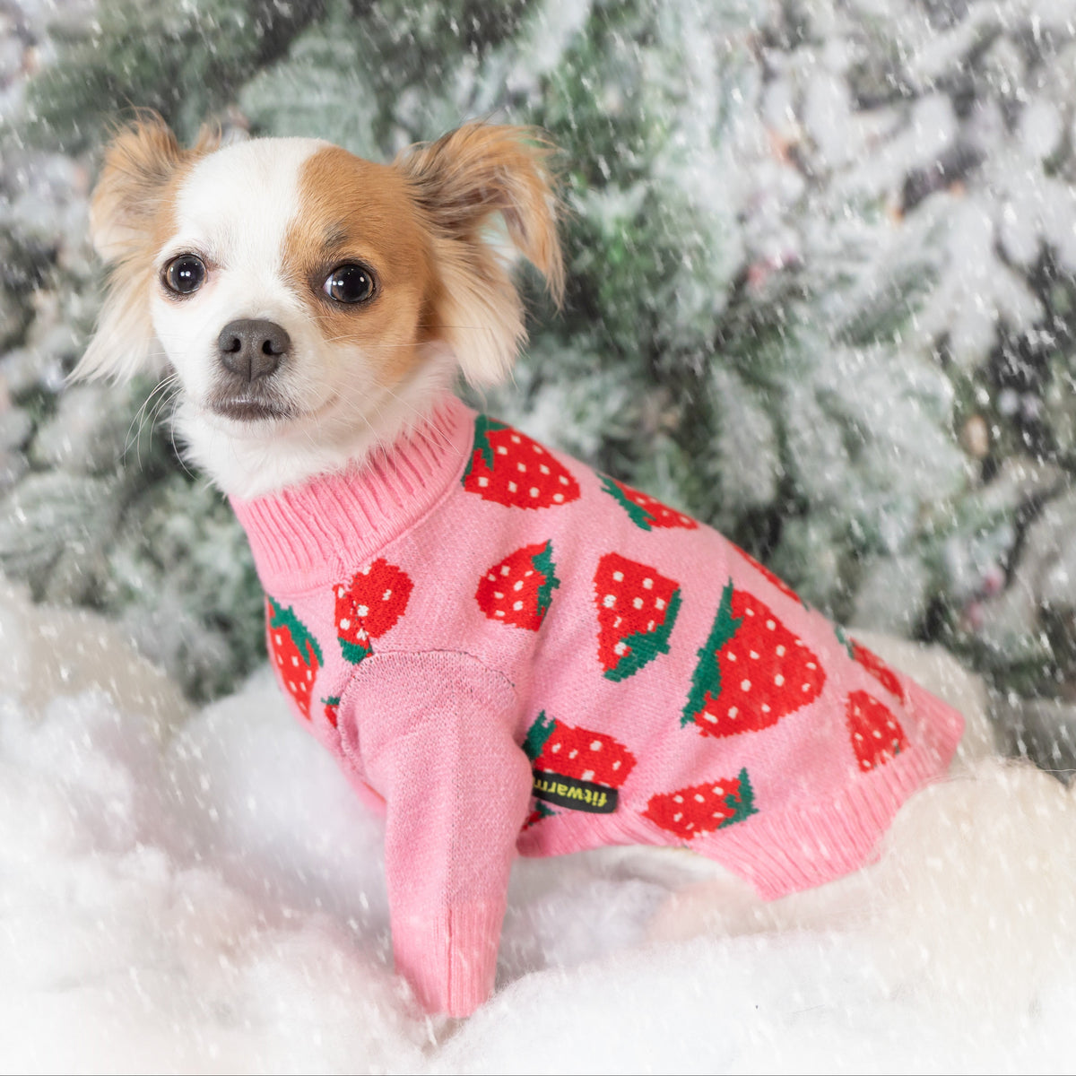 Sweet Strawberry Knit Sweater