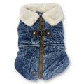 Furry Runner Denim Coat